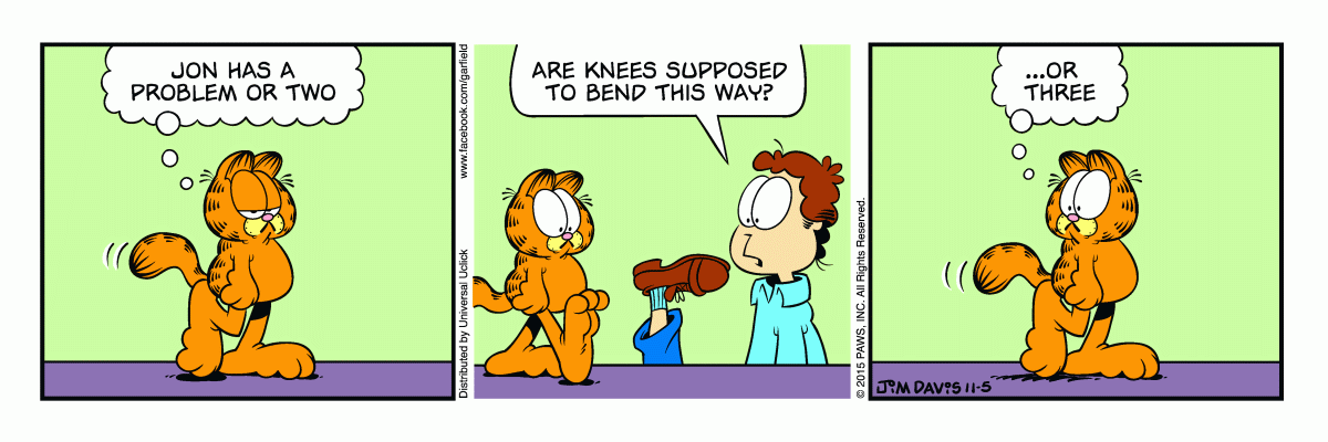 Garfield, November 5, 2015
