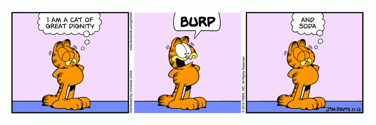 Garfield, November 12, 2015
