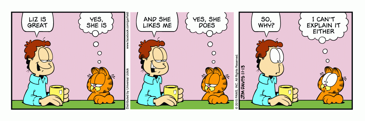 Garfield, November 13, 2015