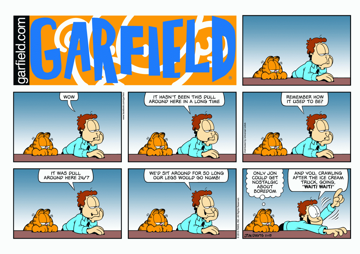 Garfield, November 15, 2015