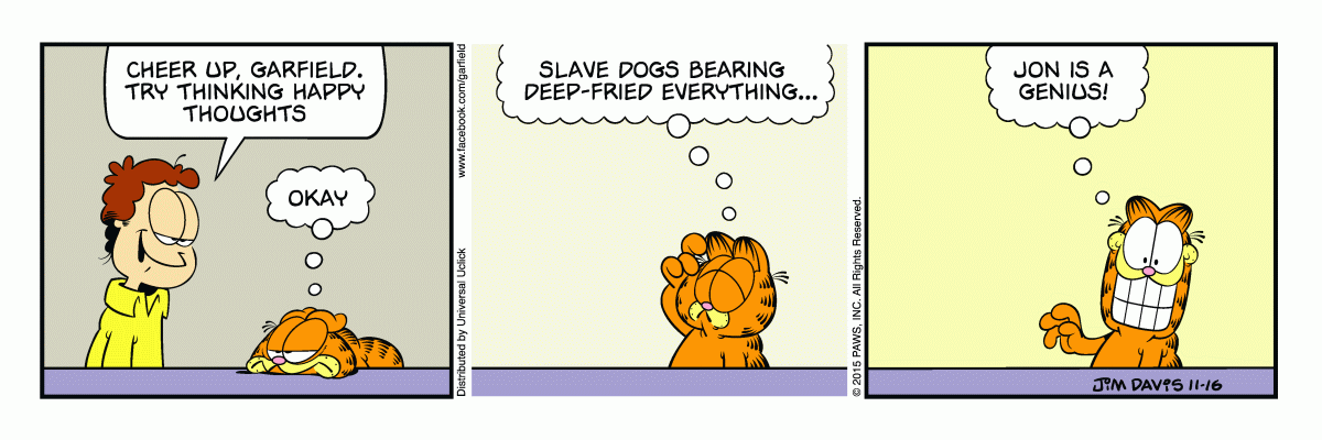 Garfield, November 16, 2015