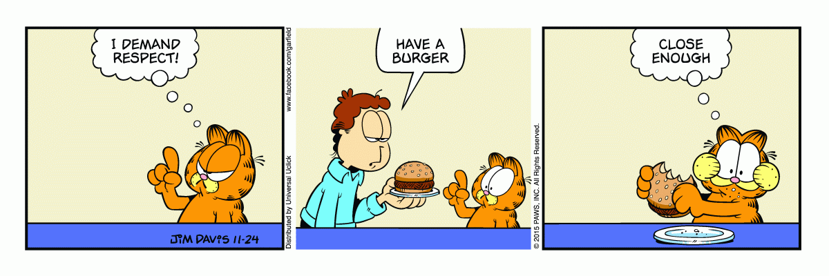 Garfield, November 24, 2015