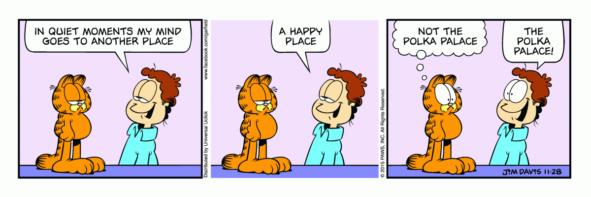 Garfield, November 28, 2015