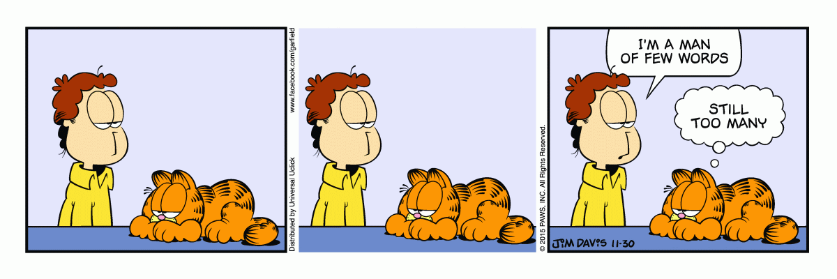 Garfield, November 30, 2015