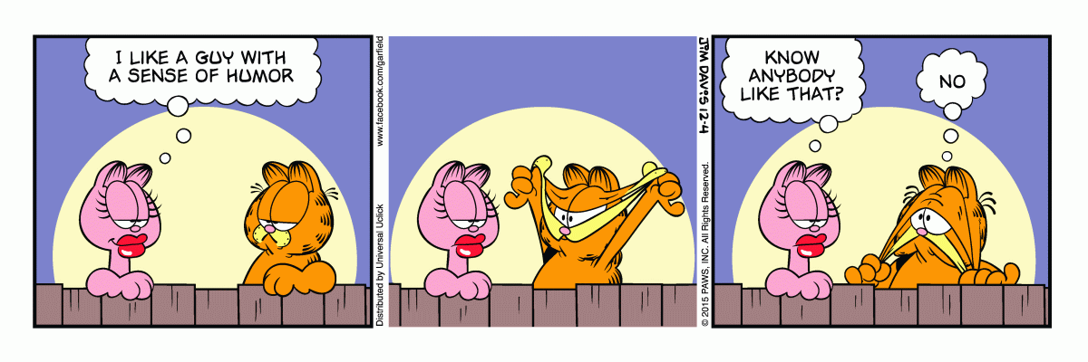 Garfield, December 4, 2015