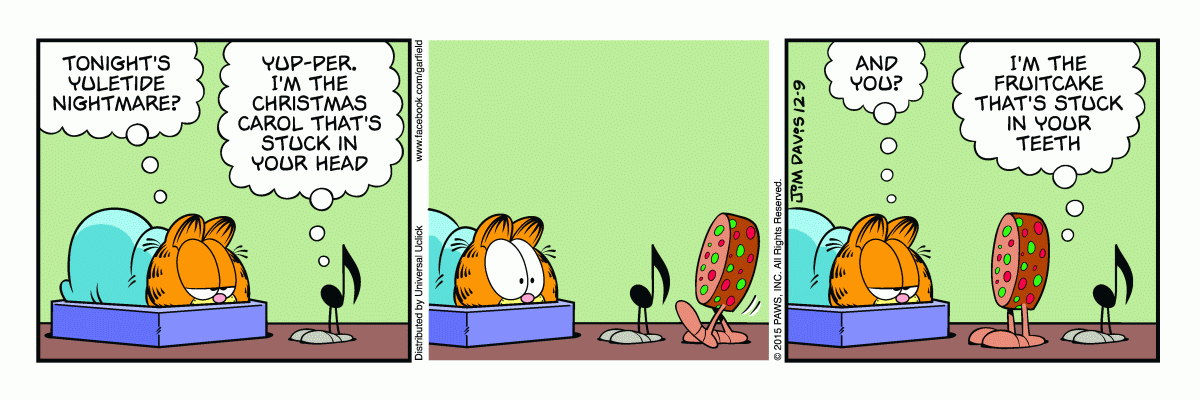 Garfield, December 9, 2015