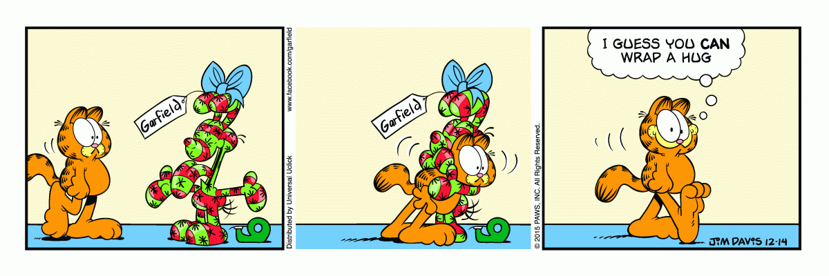 Garfield, December 14, 2015