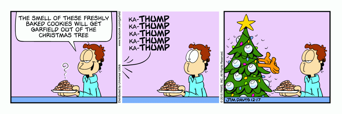 Garfield, December 17, 2015