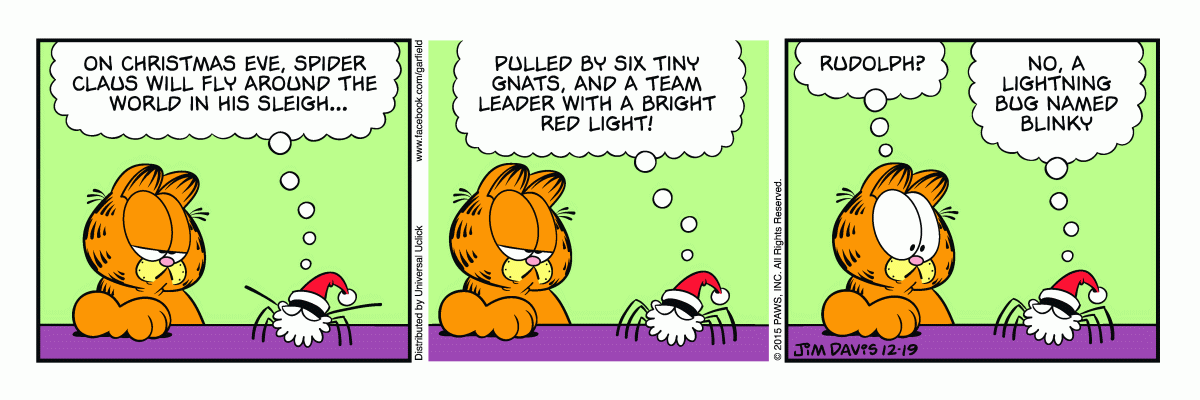 Garfield, December 19, 2015
