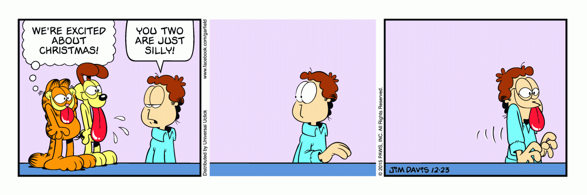 Garfield, December 23, 2015