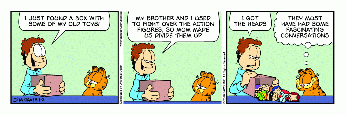 Garfield, January 2, 2016