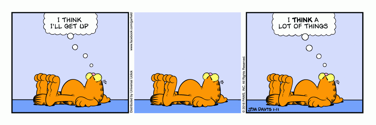 Garfield, January 11, 2016