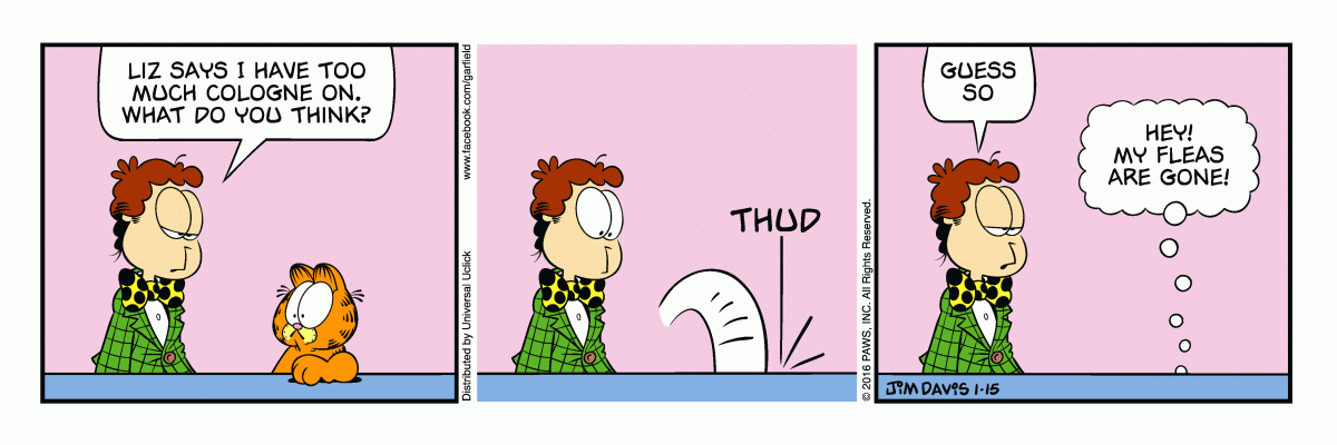 Garfield, January 15, 2016