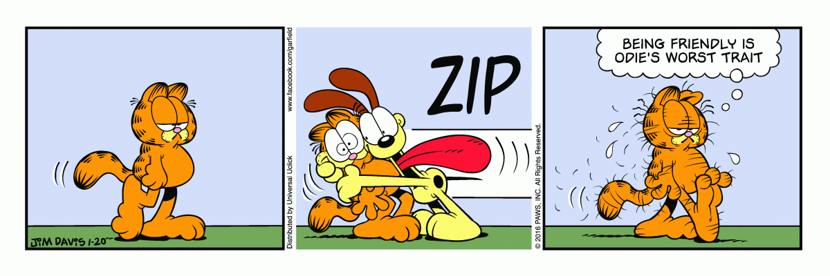 Garfield, January 20, 2016