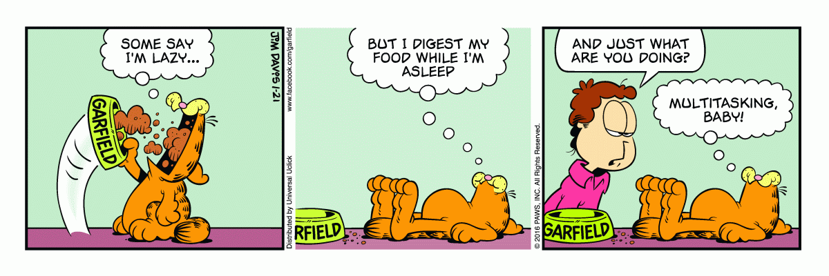 Garfield, January 21, 2016