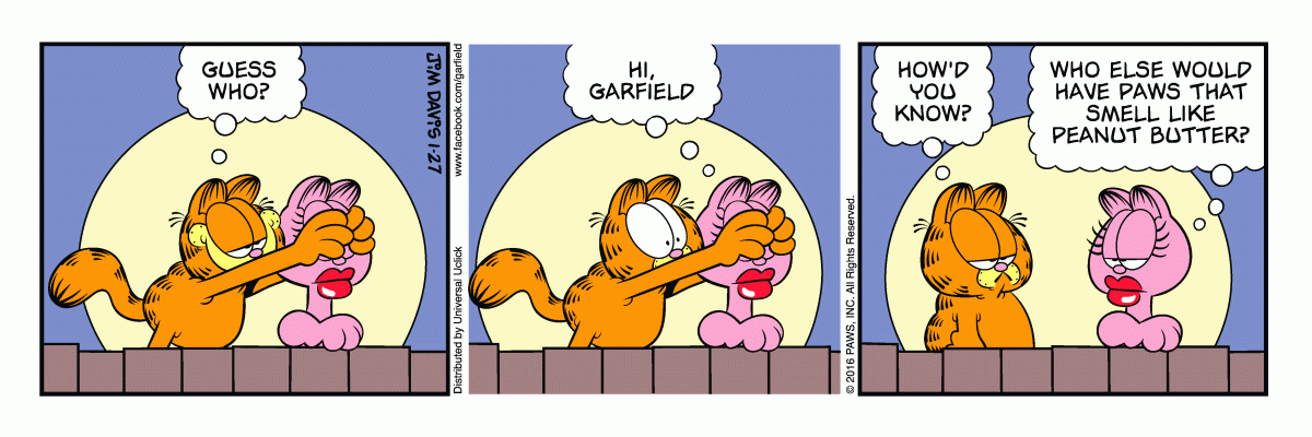Garfield, January 27, 2016