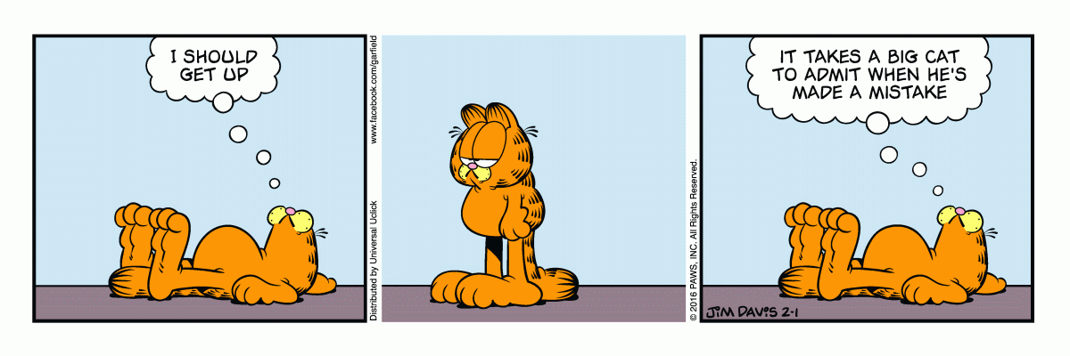 Garfield, February 1, 2016