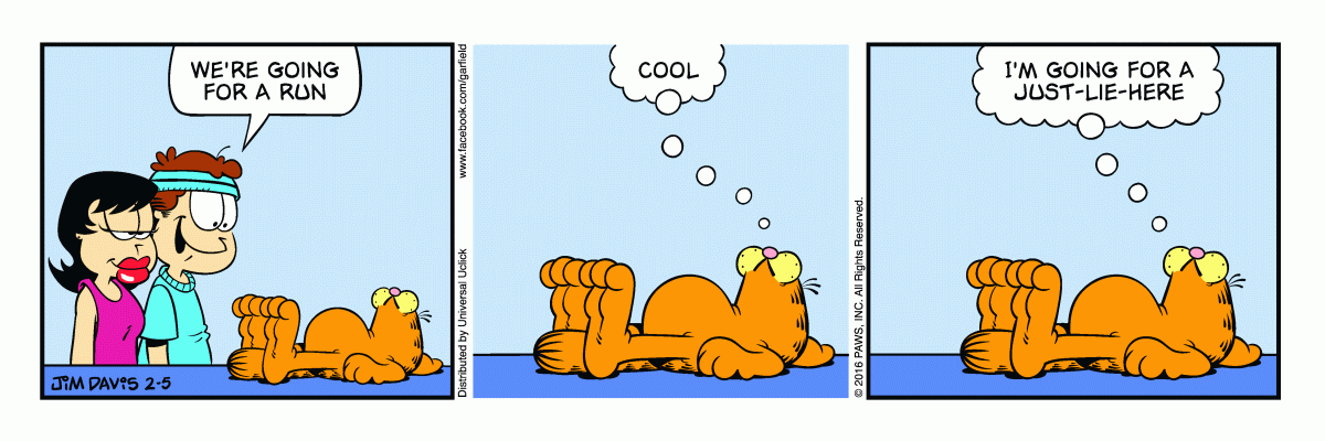 Garfield, February 5, 2016