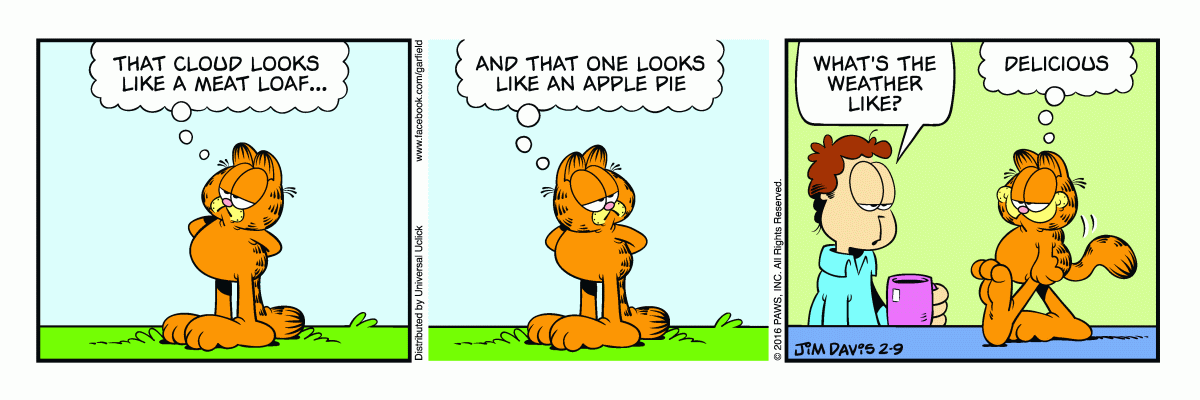 Garfield, February 9, 2016