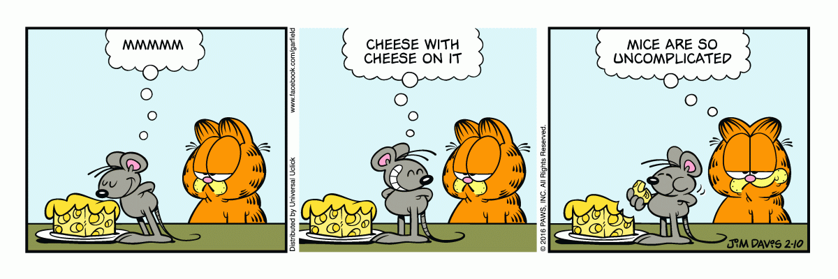 Garfield, February 10, 2016