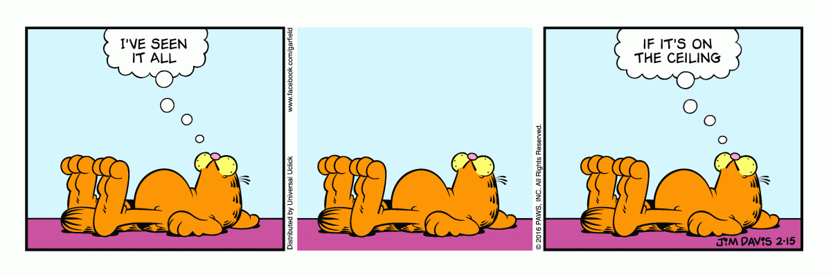 Garfield, February 15, 2016
