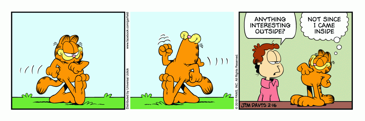 Garfield, February 16, 2016