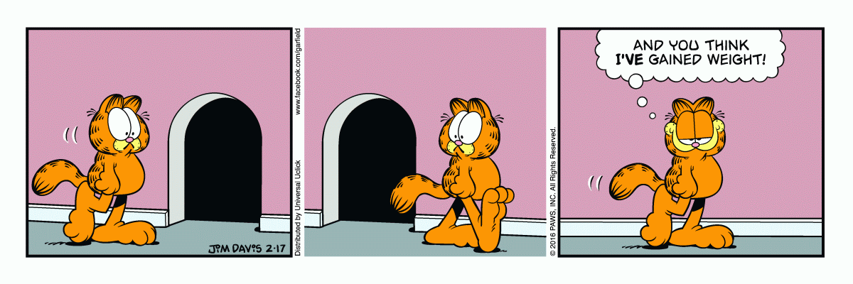 Garfield, February 17, 2016