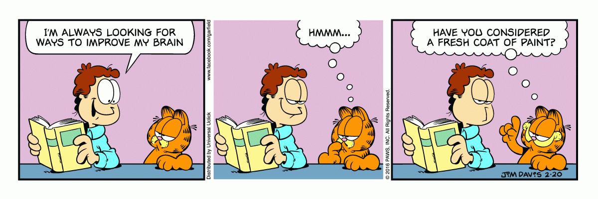 Garfield, February 20, 2016