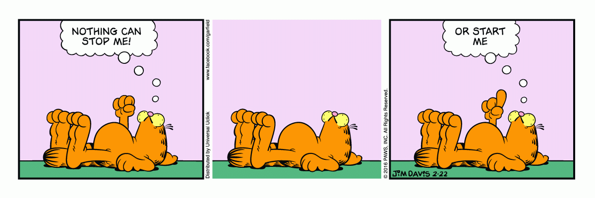 Garfield, February 22, 2016