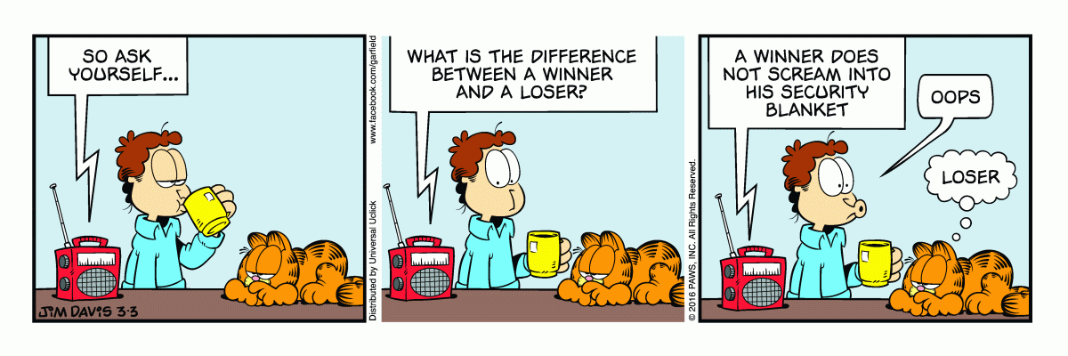 Garfield, March 3, 2016