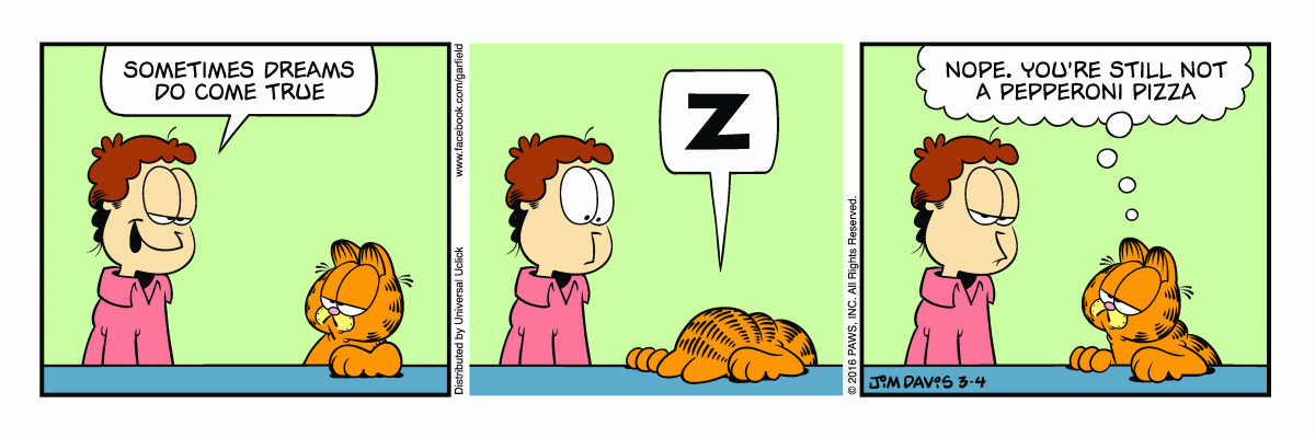 Garfield, March 4, 2016