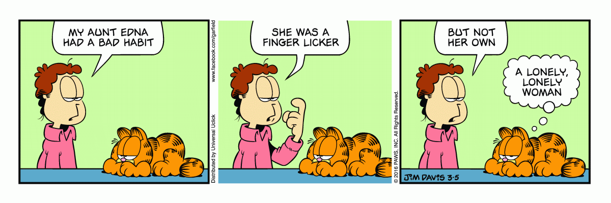 Garfield, March 5, 2016