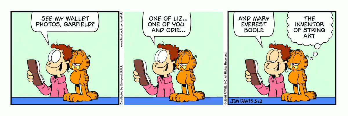 Garfield, March 12, 2016