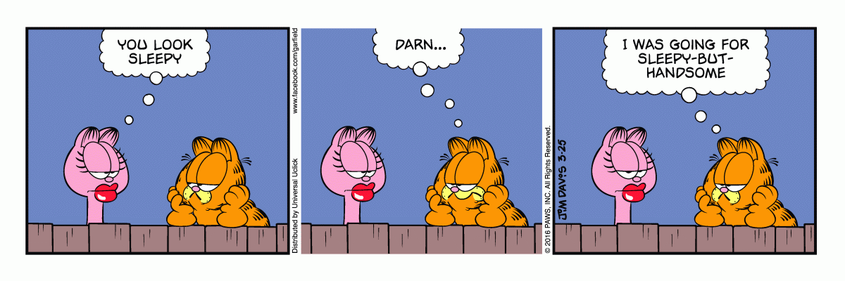 Garfield, March 25, 2016