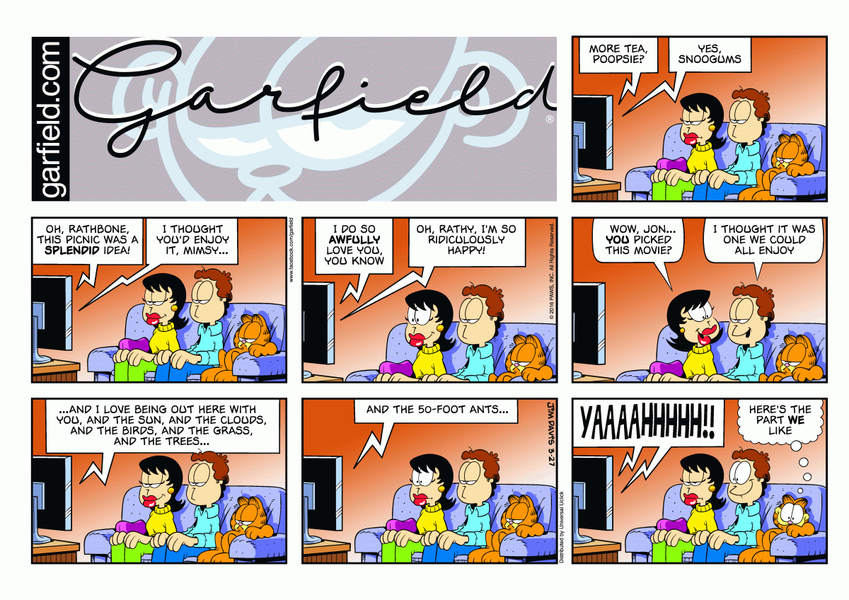 Garfield, March 27, 2016