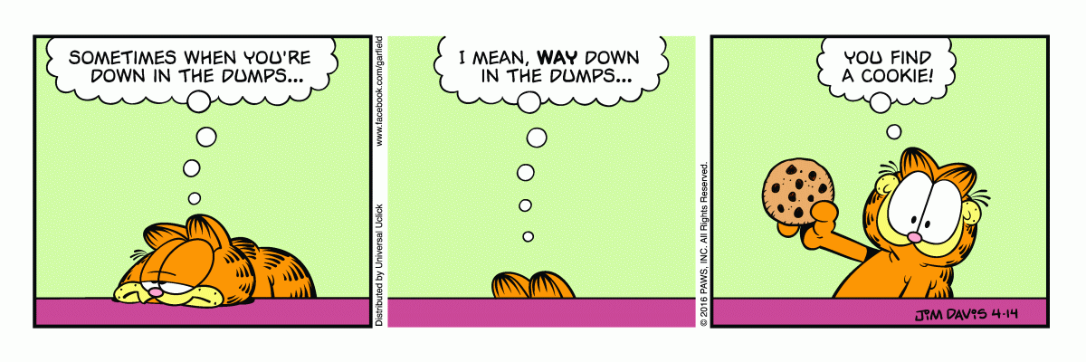 Garfield, April 14, 2016