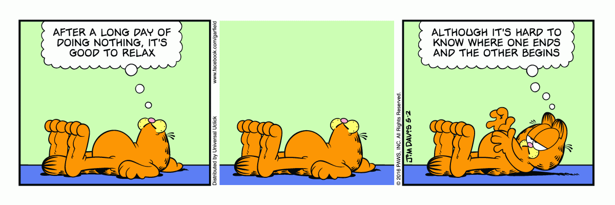Garfield, May 2, 2016