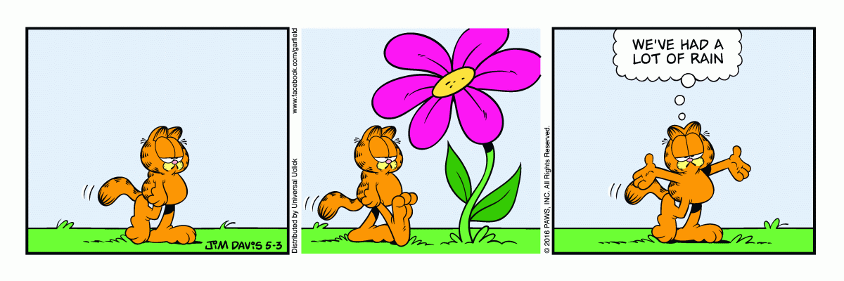 Garfield, May 3, 2016