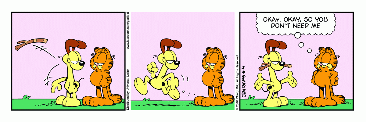 Garfield, May 4, 2016
