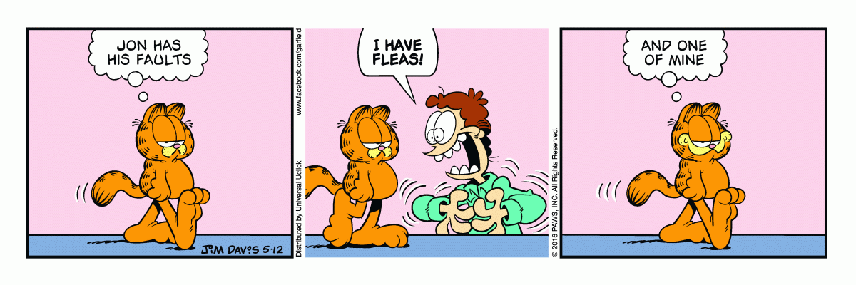Garfield, May 12, 2016