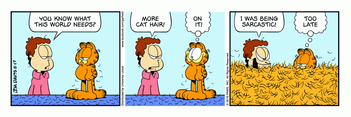 Garfield, May 17, 2016