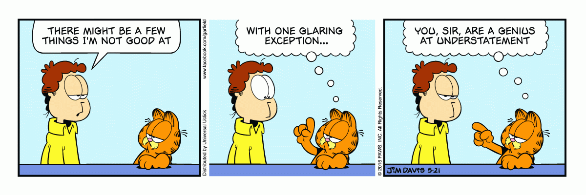 Garfield, May 21, 2016