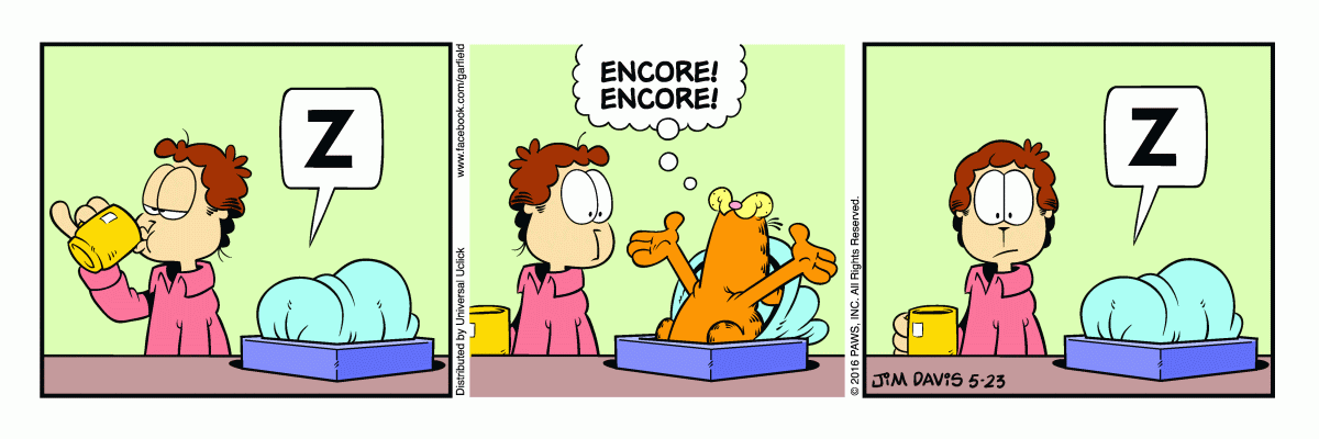 Garfield, May 23, 2016