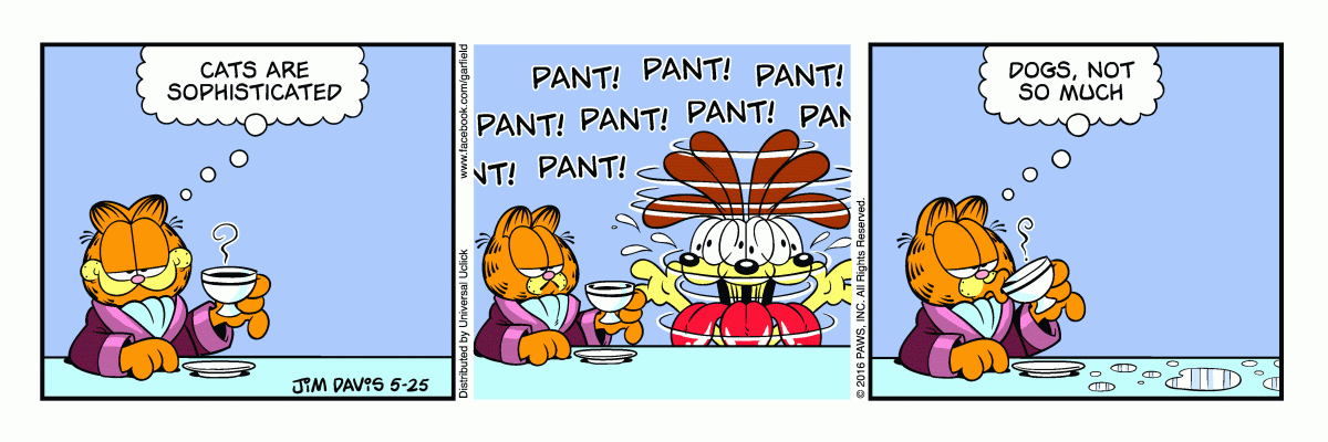 Garfield, May 25, 2016