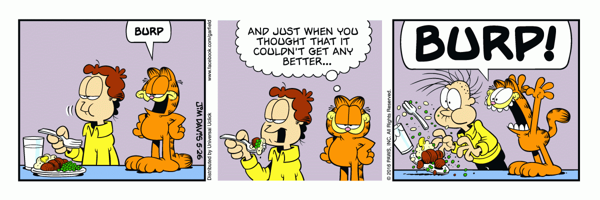 Garfield, May 26, 2016