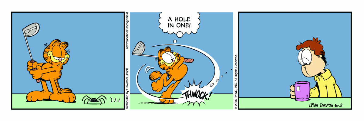 Garfield, June 2, 2016