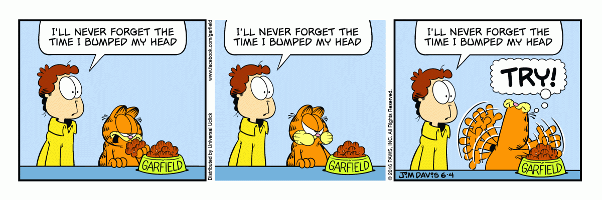 Garfield, June 4, 2016