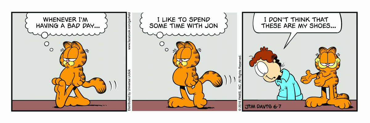 Garfield, June 7, 2016