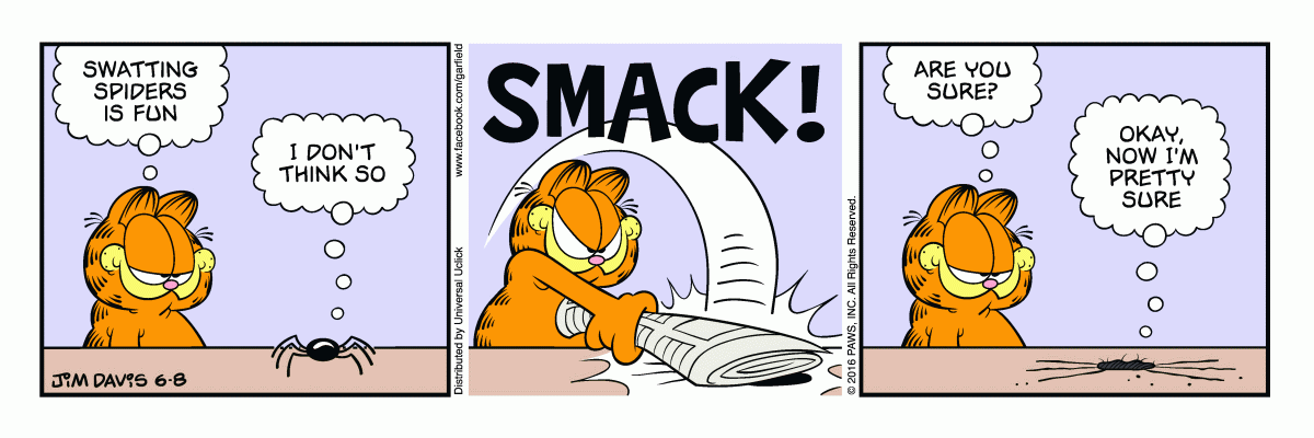Garfield, June 8, 2016