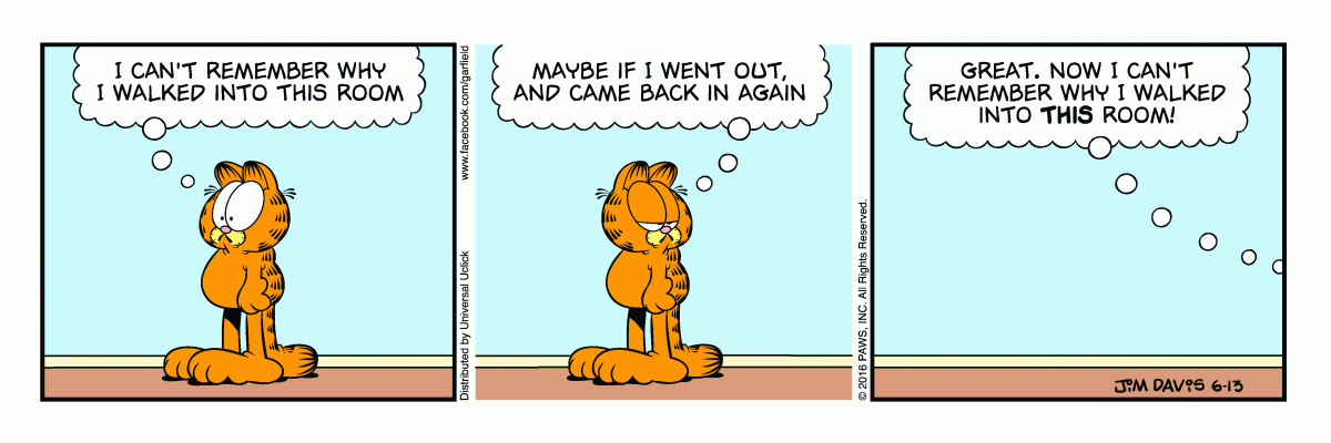 Garfield, June 13, 2016